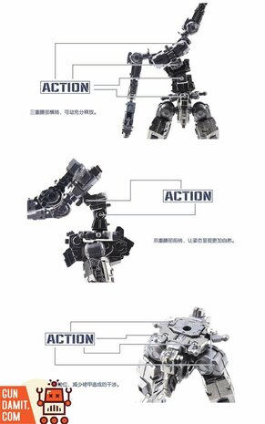 INERA+ Ruling Type 01 FA Battlemachine with Complete Metal Frame