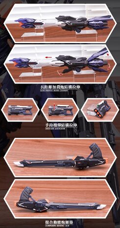 INERA+ Ruling Type 01 FA Battlemachine with Complete Metal Frame