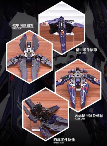 INERA+ Ruling Type 01 FA Battlemachine with Complete Metal Frame