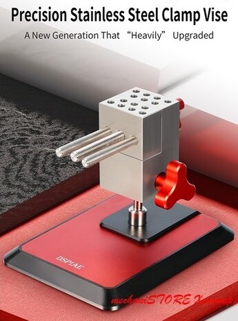 AT-TVA&B Precision Stainless Steel Clamp Vise (New version)