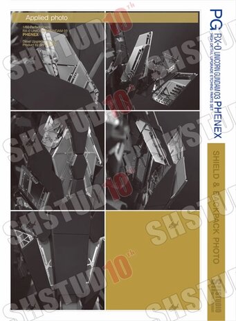 SH Studio PG RX-0 Phenex Unicorn Gundam Set