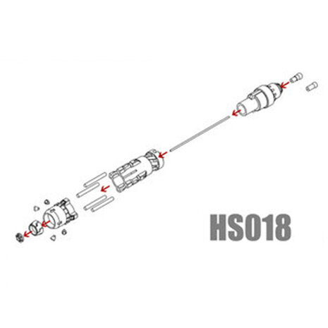 Moshi HS018 Booster Upgrade Part voor Gunpla 2 Stuks