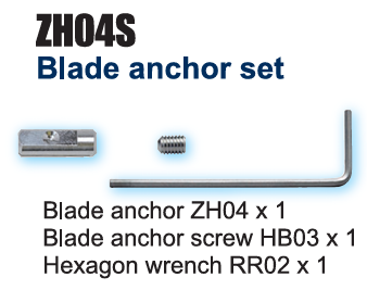 Echo Tech Blade Anchor Set for Ultrasonic Cutter ZH04S
