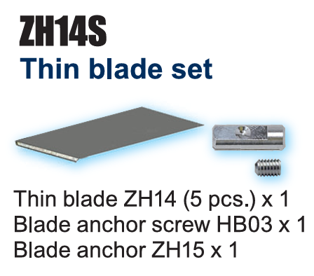 Echo Tech Thin Blade Anchor Set for Ultrasonic Cutter ZH14S