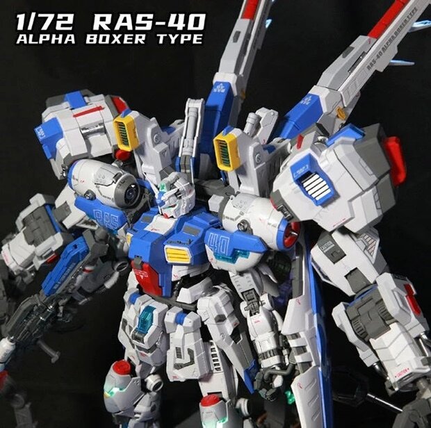 Rodams 1/72 RAS-40 GP04 Alpha Boxer Type [Limited Blue Version]