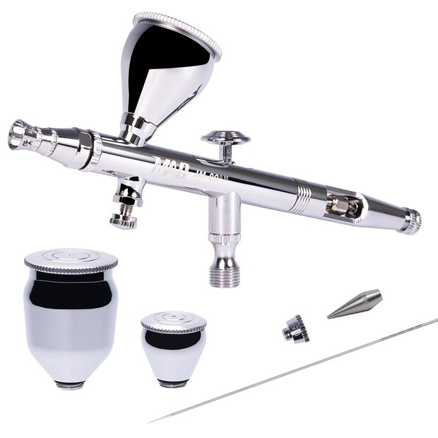 Madworks Professional Airbrush Ultimate Edition with MAC Valve + 0.5mm nozzle set JM-00U