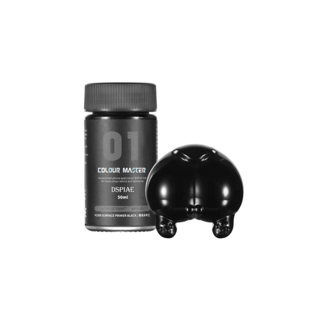 DSPIAE Acrylic Surface Primer Gloss Black 50ml APS-01