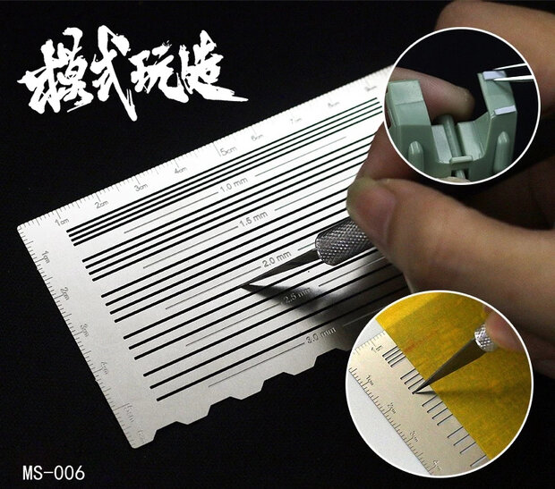 Moshi Evenwijdige Graveerplaat MS-006