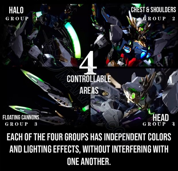 Kosmos 1/100 Apocalypse RGB LED Set + Remote