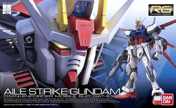 1/144 RG GAT-X105 Aile Strike Gundam RG03