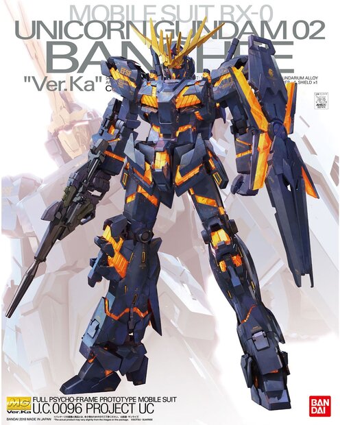 1/100 MG RX-0 Unicorn Gundam 02 Banshee Ver. Ka