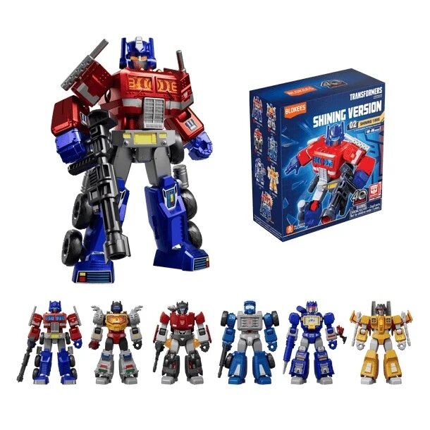 BLOKEES Transformers 02 Shining 1985 Blind Box Model Kit