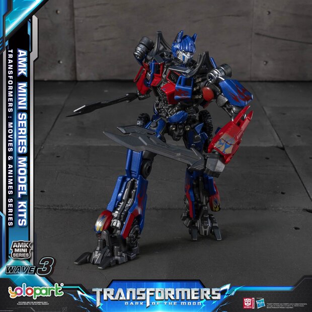 Yolopark Transformers G1 &amp; Movie AMK Mini Series Wave 3 TF3 Optimus Prime