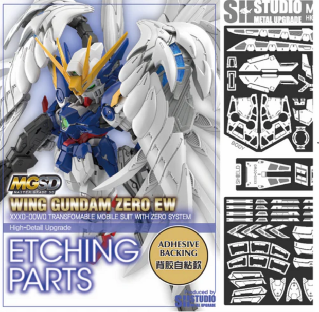 SH Studio MGSD Wing Gundam Zero EW Photo Etch Set SHEU46