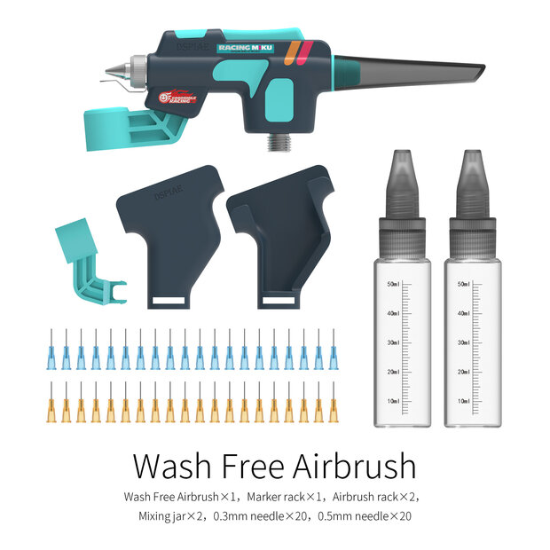 DSPIAE Wash-Free Airbrush Set Racing Miku 2026 Ver. PT-AB-GSR2026